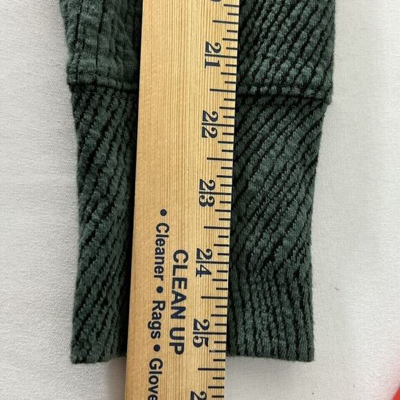 Kirkland Signature Jacquard Mockneck Cozy Pullover Women's M Green/Teal - Picture 9 of 12